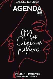 Agenda 2026 femmes inspirantes & développement personnel: Semainier avec 52 citations de femmes puissantes | Mon cahier de motivation et de leadership
