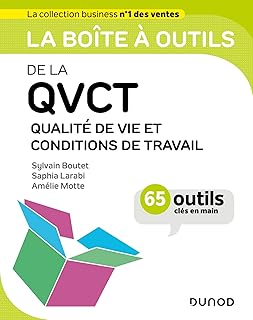 La boîte à outils de la QVCT: Qualité de Vie et Conditions de Travail - 65 outils clés en main
